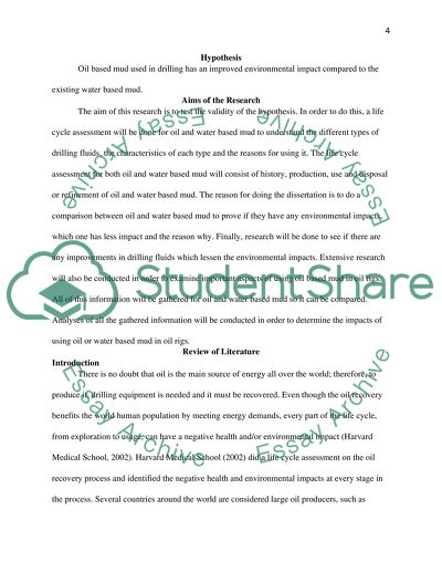 The Impact of Using oil Base Mud in Oil Drilling Rigs