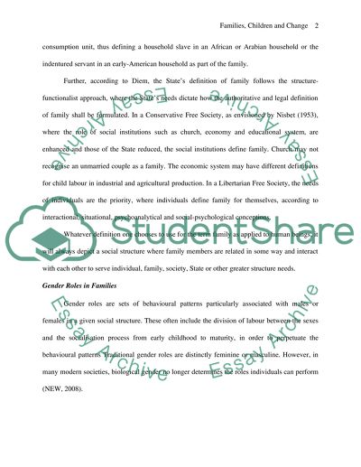 Families: What Are They