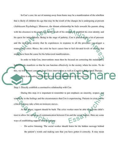 Social Work and Crisis Theory