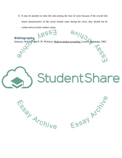 Mark to Market Accounting