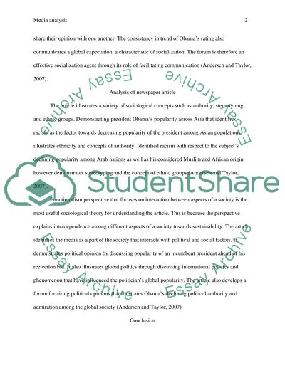 The Role of Media as a Socialization Agent