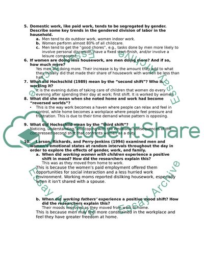 Fill out review sheet