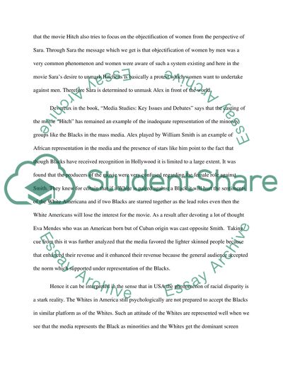 Sociological Issues in the Movie Hitch