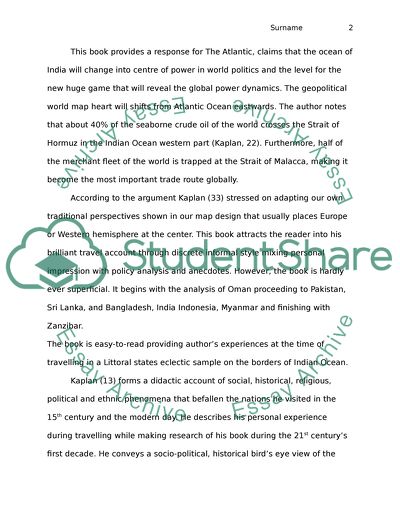 The Indian Ocean and the Future of American Power