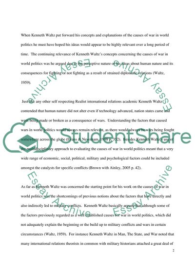 How Useful Is Waltzs Theory for Explaining What Happens in International Politics