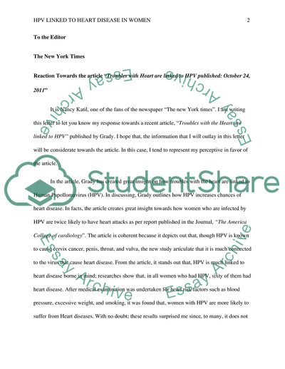 How ardiovascular Disease Is Linked to Human Papillomavirus