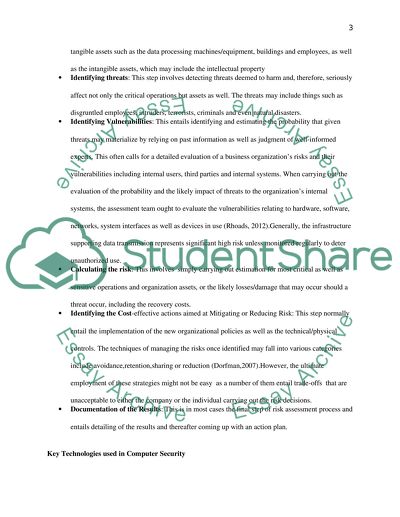 Forensics and Security