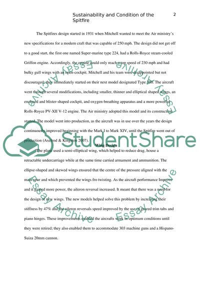 Spitfghter mark 1 airplane