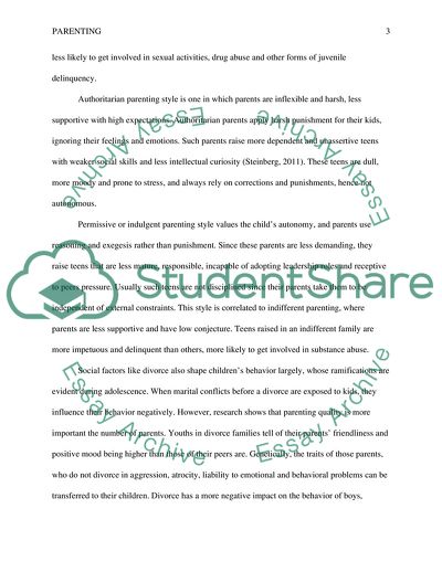 The Aspects of Parenting