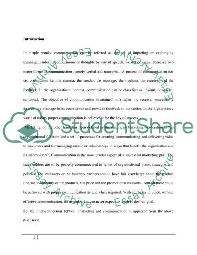 Marketing Communication of Smiths Group