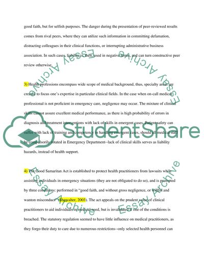 Jurisprudence in Health Care