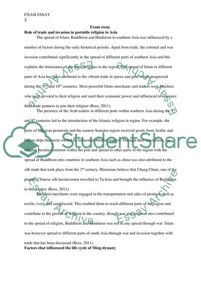 Islam and Different Parts of South Asia Through War: Invasion Together With Trade