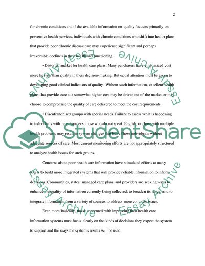 Managing Information Systems in a Hospital