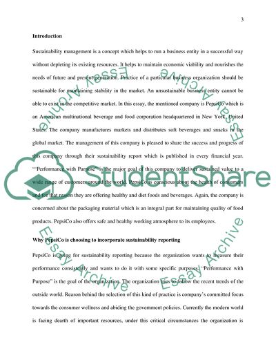 Why PepsiCo Is Choosing to Incorporate Sustainability Reporting