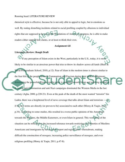 Literature Review on Islam: Is It Misunderstood and Why