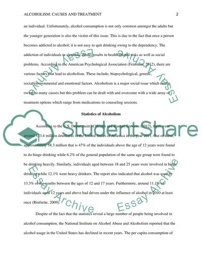 Alcoholism as a Major Social Issue