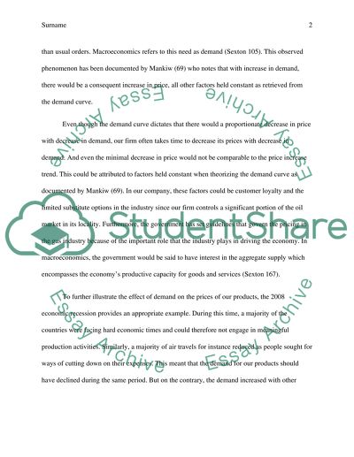 Macroeconomics of my own life