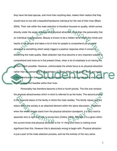 To what extent is physical beauty an indicator of mate quality