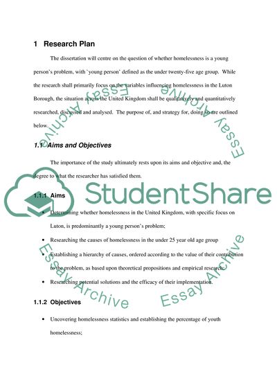 Is Homelessness in Britain a Predominantly Youth Problem