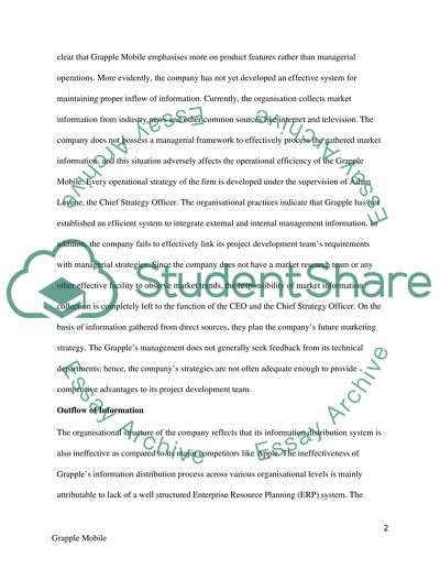 Business Structures of the 21st Century: Grapple Mobile