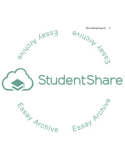 The Anthropological Approach to Chiefdoms