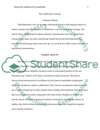 The Use of Online Communication Tools