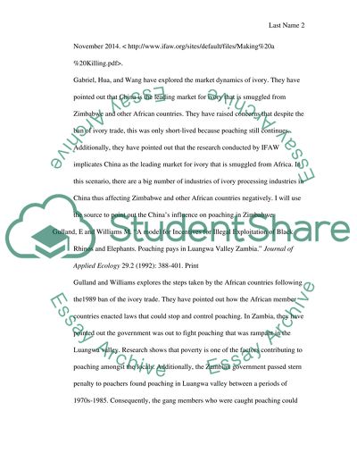 Poaching in Zimbabwea, causes and attempts to stop sense the 1990s