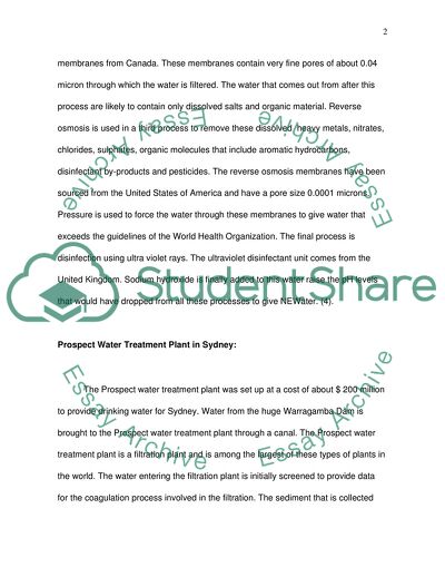 Sedimentation and Infiltration on the Hope Valley Water Treatment Plant and Barker Inlet Wetlands