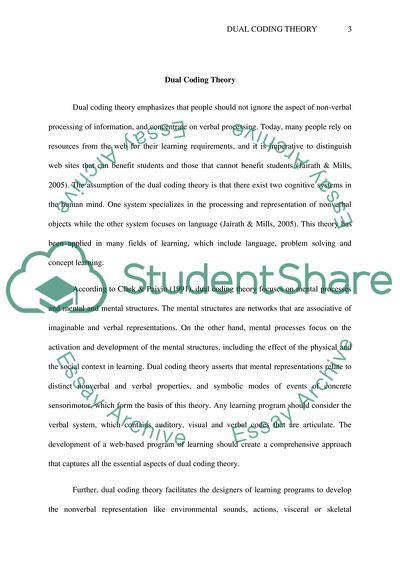 The Development of Dual Coding Theory