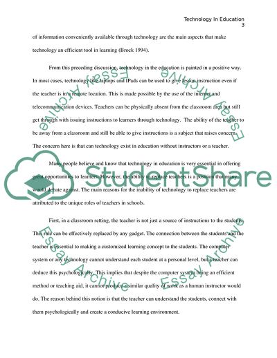 Technology In Education