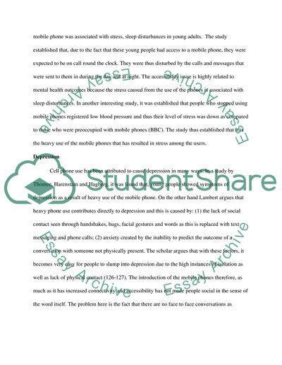 The Negative Psychological Impacts of Electronic