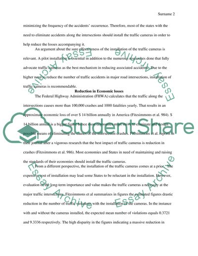 Importance of Traffic Cameras