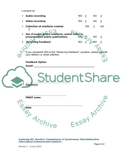 Participant Consent Form