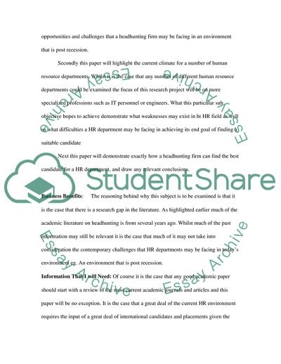 Headhunting Companies