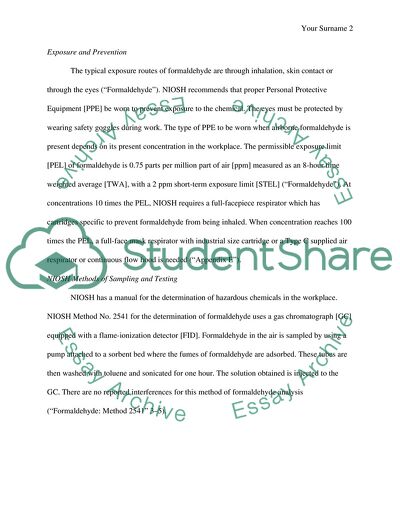 Industrial Hygiene and Toxicology