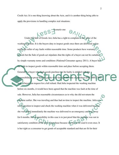 Self Evaluation in Business law