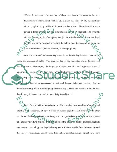 The Relations between Cultural Claims, Power and Universal Human Rights