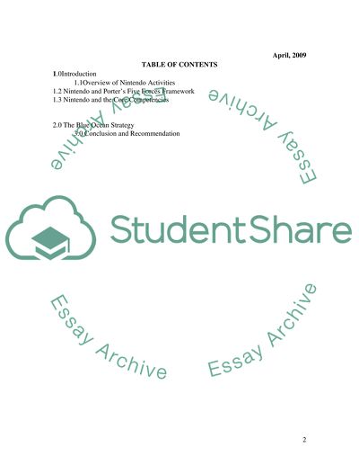 Case study (The Nintendo Wii: A Revolution in Gaming