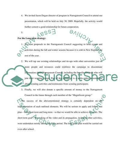 The Strategy to Launch the Positioning of Non-Profit Organization