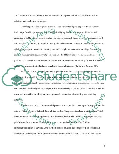 What is the best way to handle on the job conflict constructively