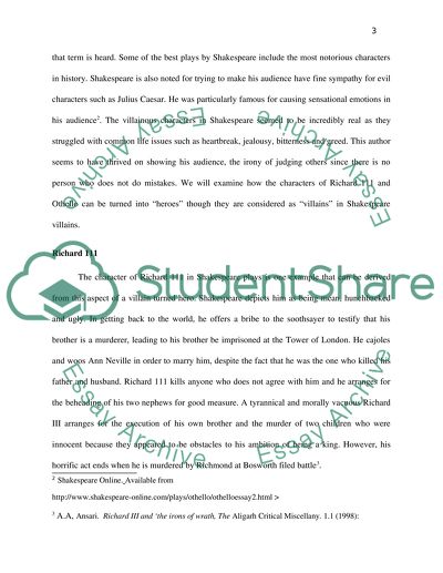 Why Shakespeares Villains Are the True Heroes