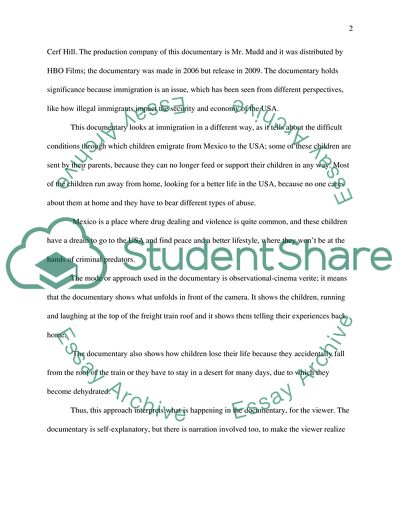 Documentary Critiques