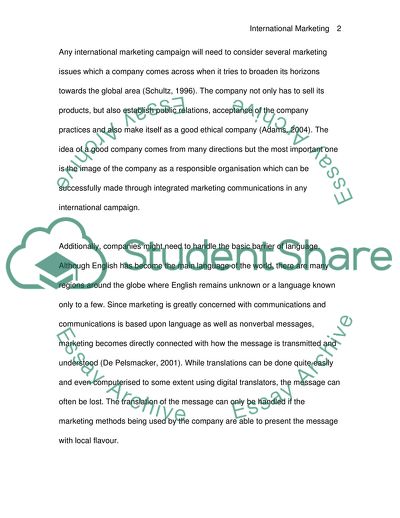 The Use of Integrated Marketing Communications