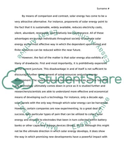 Solar Energy Is The Way of the Future