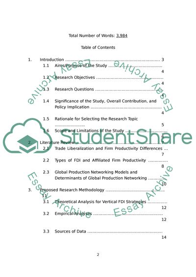 Determinants of Complex Vertical FDI and Affiliated Firms Productivity