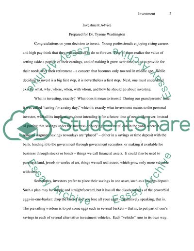 Business Investments