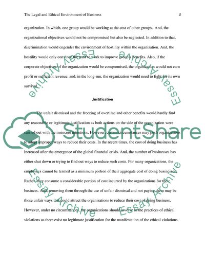 The Legal and Ethical Environment of Business