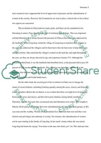 Chinese history paper