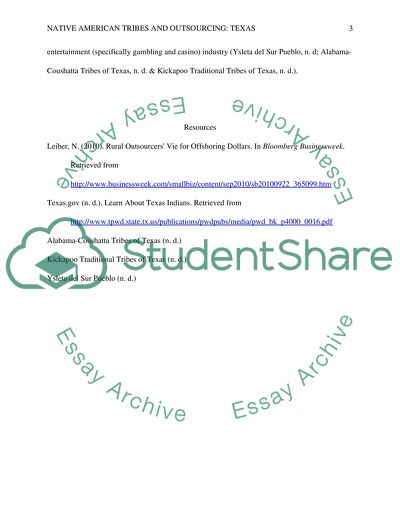 Native American Tribes