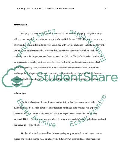Advantages and Disadvantages of Forward Contracts